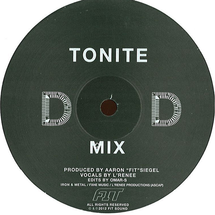 Omar S, Aaron 'Fit' Siegel - Tonite feat. L'Renee (Detroit Mix) cover