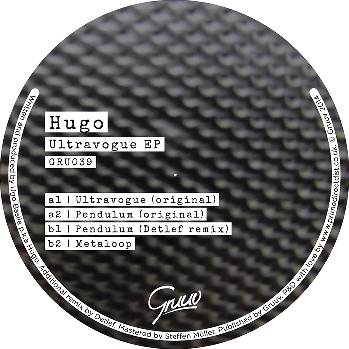 Hugo - Ultravogue EP (Inc. Detlef Remix) cover