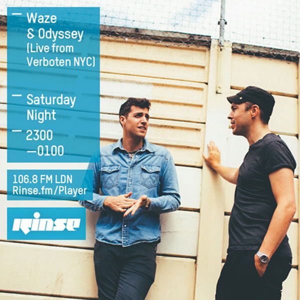 Upfrontbeats Waze & Oyssey Live from Verboten NYC 8th August 2015