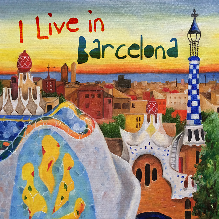 Various Artists - I Live in Barcelona (LP) cover