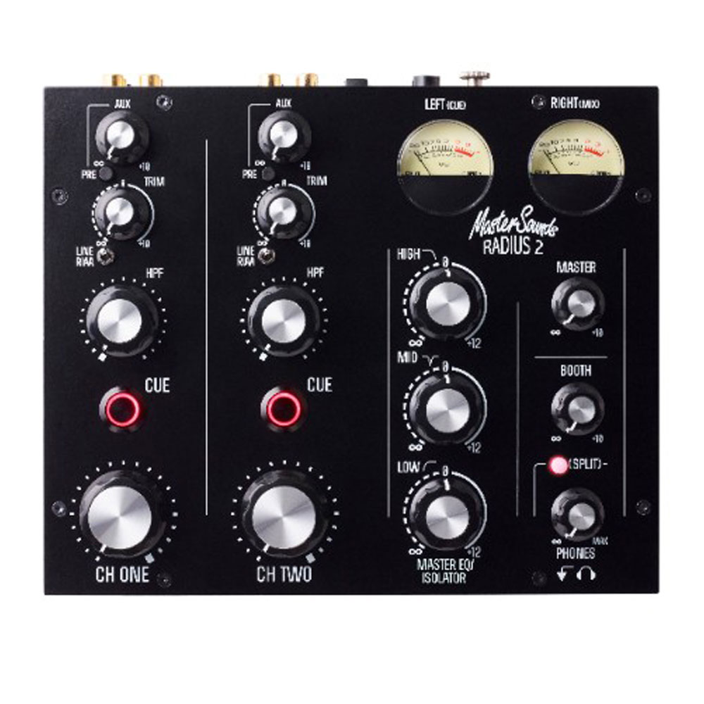 MasterSounds and Union Audio join forces to create a new 2 channel Analogue Rotary DJ Mixer cover