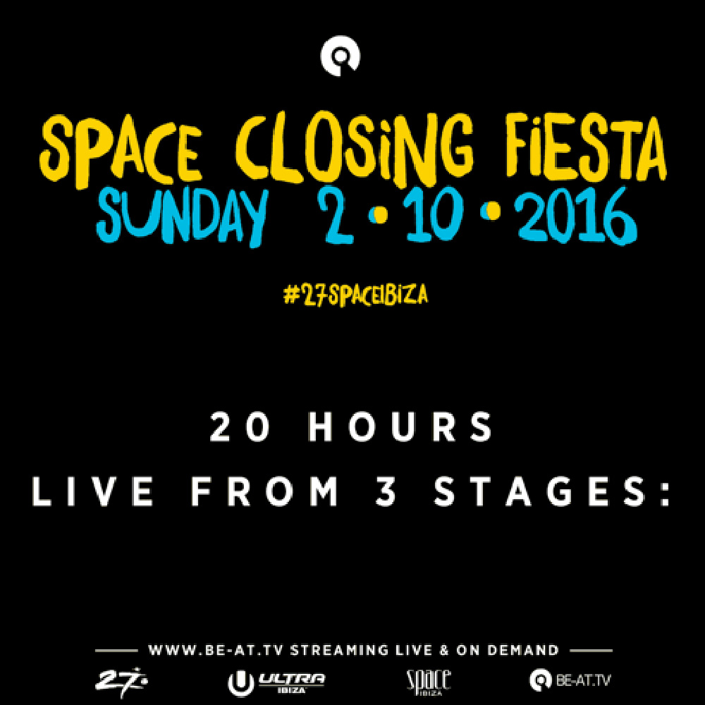 Farewell Space - Space Ibiza Closing fiesta cover