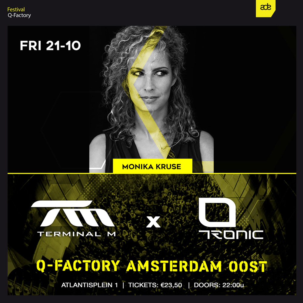 Monika Kruse brings Terminal M label party back to ADE in collaboration with Tronic cover