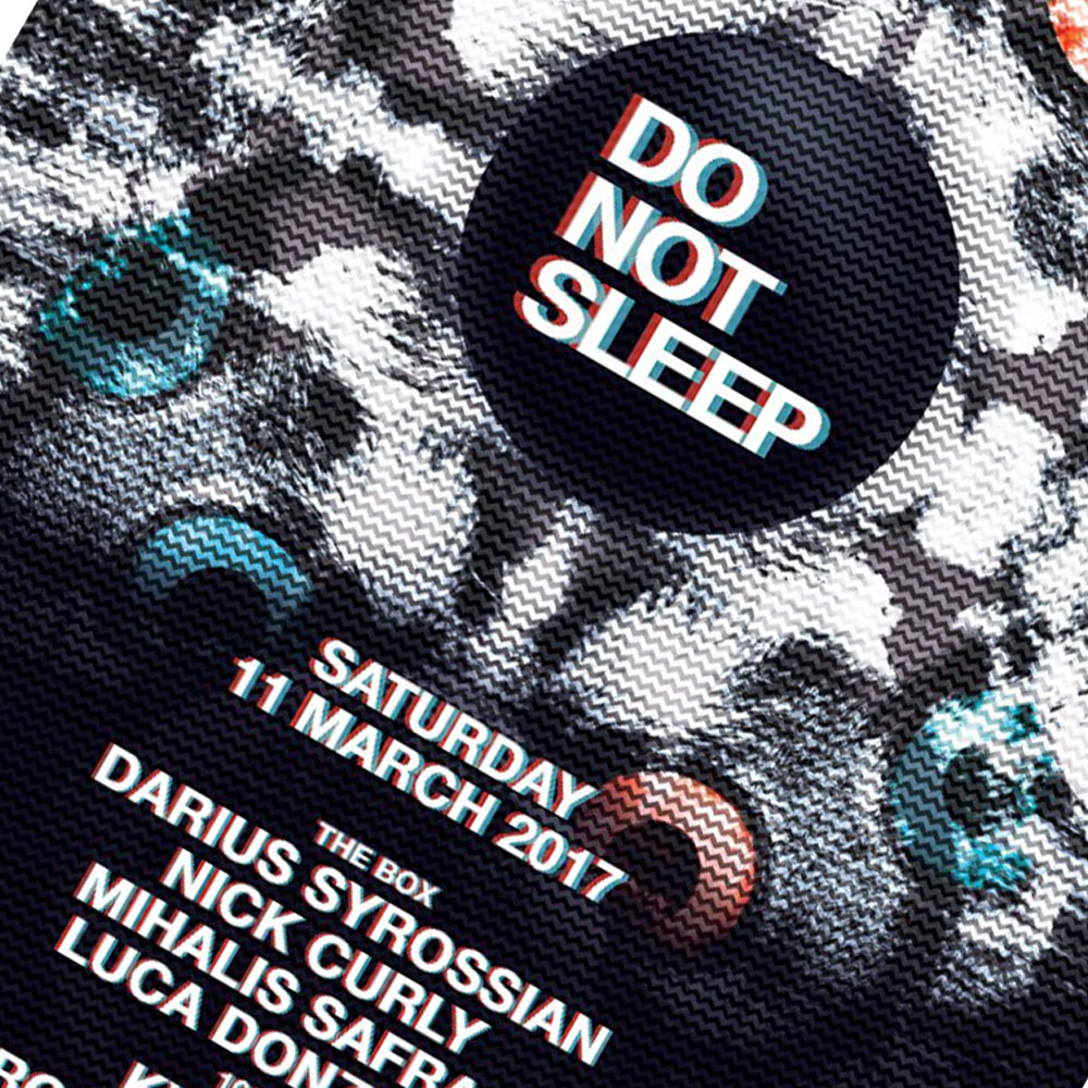 DO NOT SLEEP MAKE THEIR MINISTRY OF SOUND DEBUT ON SATURDAY 11TH MARCH cover