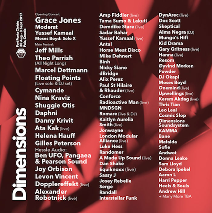 DIMENSIONS FESTIVAL add Nina Kraviz, Jeff Mills and Levon Vincent to Line Up cover