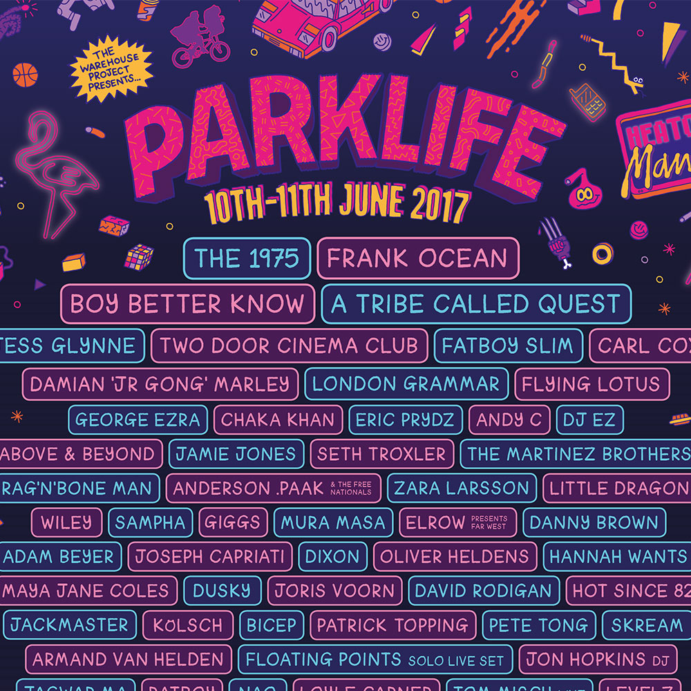 Frank Ocean, The 1975, A Tribe Called Quest + Boy Better Know Lead The Charge On Parklife 2017 cover