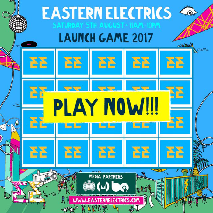 London's Eastern Electrics Festival release full 2017 line-up via game cover