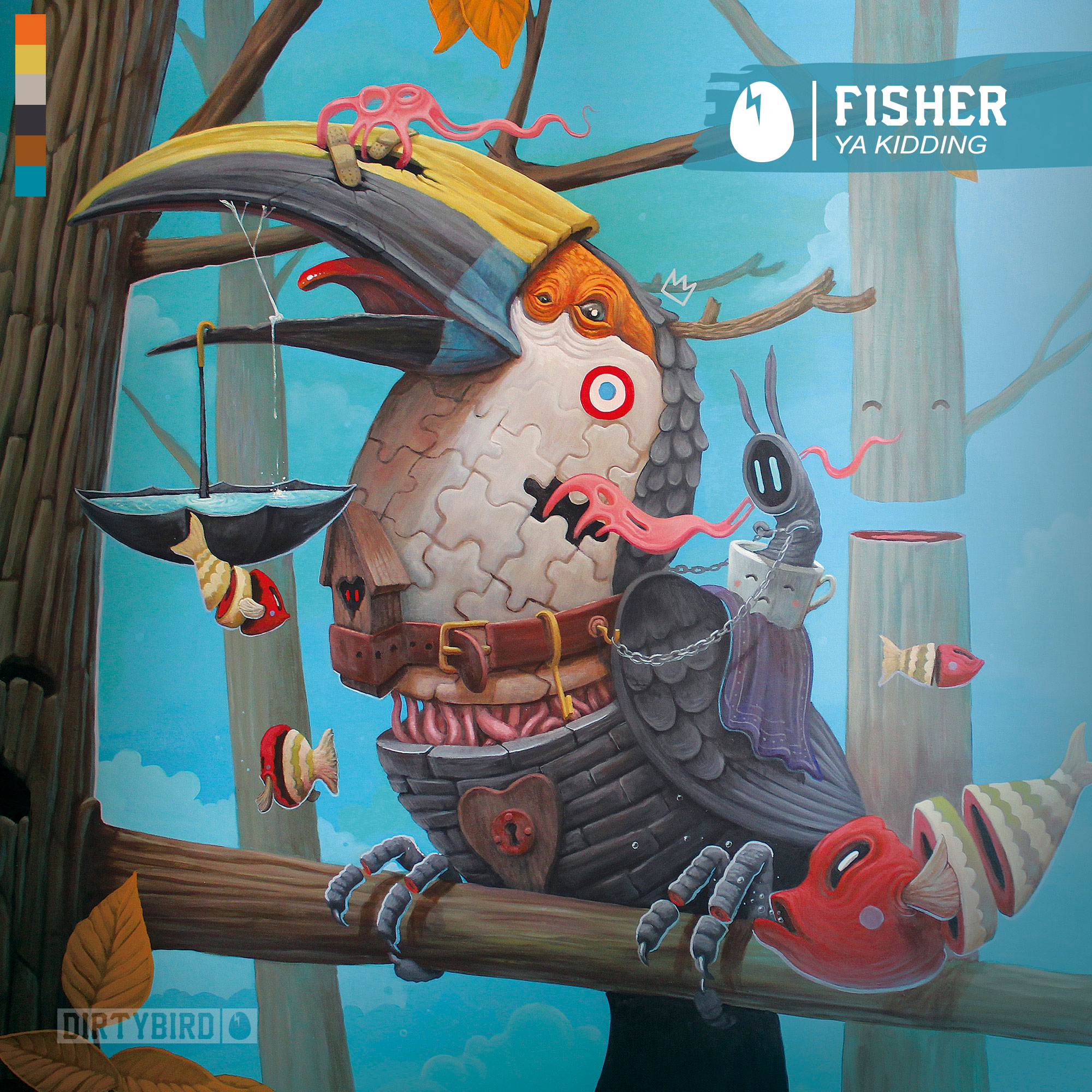 FISHER - Ya Kidding' cover
