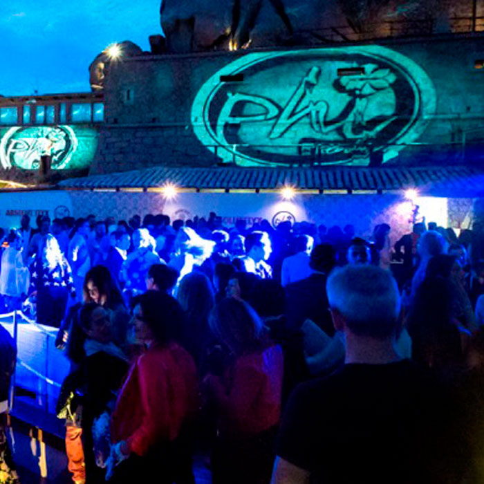 Breathtaking Phi Beach Club in Sardinia hosting Elrow, Dixon, Loco Dice, Carl Craig, Fatboy Slim, Rumors and more... cover