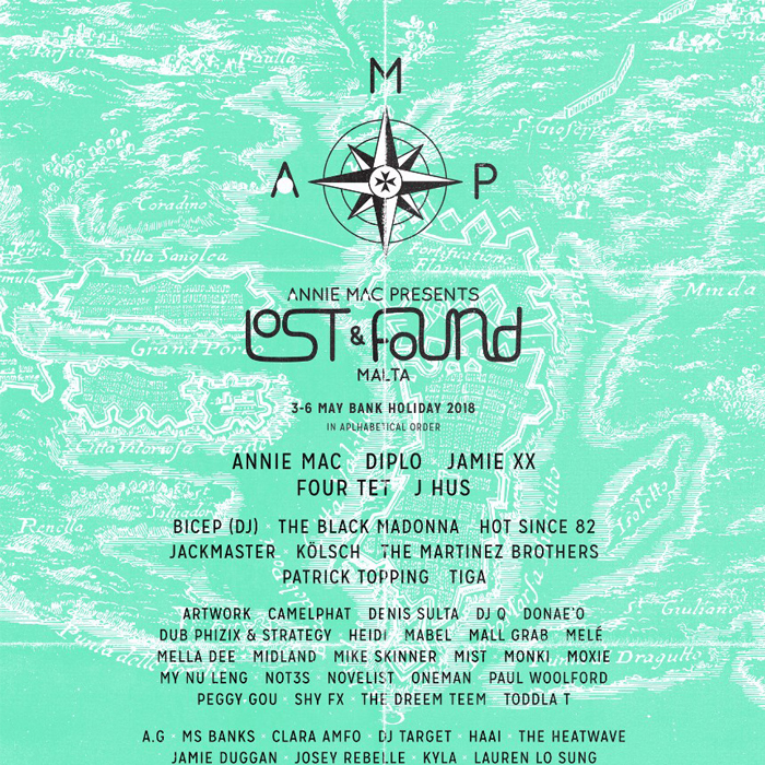 Line-up announced for Annie Mac presents Lost & Found festival 2018 cover