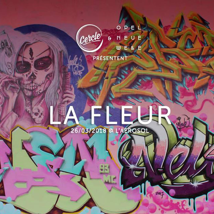 La Fleur to perform at L'Aerosol for Cercle cover