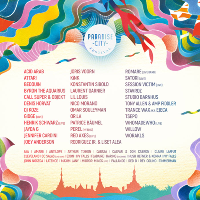 Paradise City Announce its full line up W/ Joris Voorn,  Patrice Baumel and Henrik Schwarz (Live) cover
