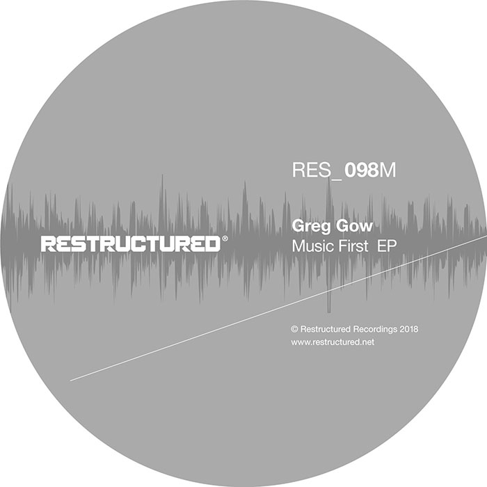 Greg Gow - Music First EP cover