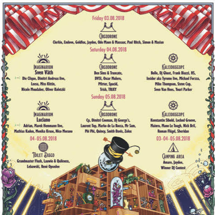 Cirque Magique Add Extra Day & Announce Sven Väth, Roman Flügel, Luciano & Many More cover