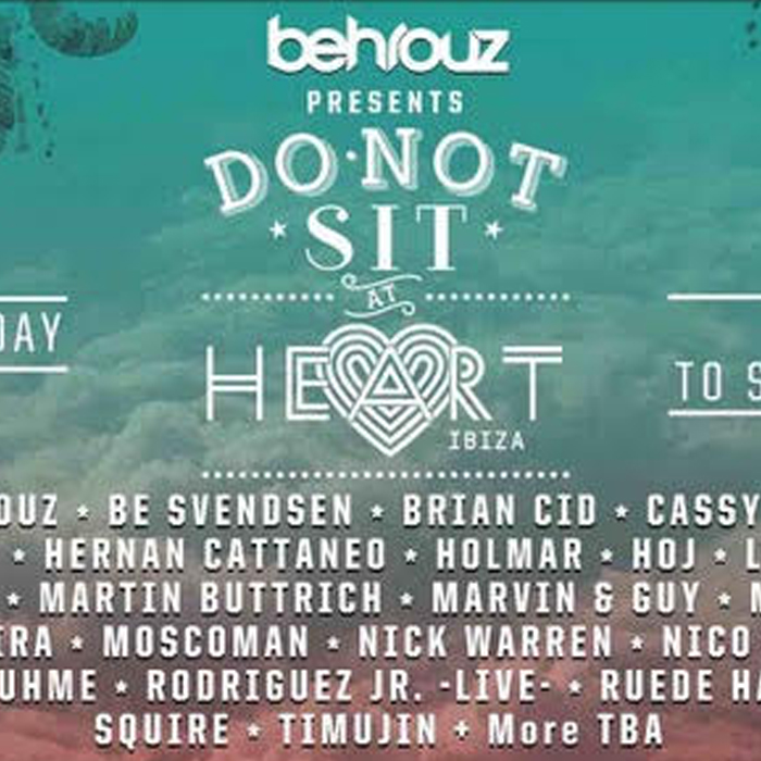 Do Not Sit On The Furniture announces European debut and full Ibiza season programme cover