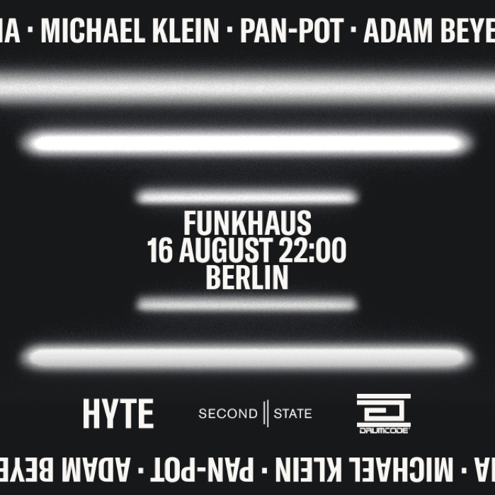 HYTE invites Adam Beyer & Pan-Pot to Berlin cover