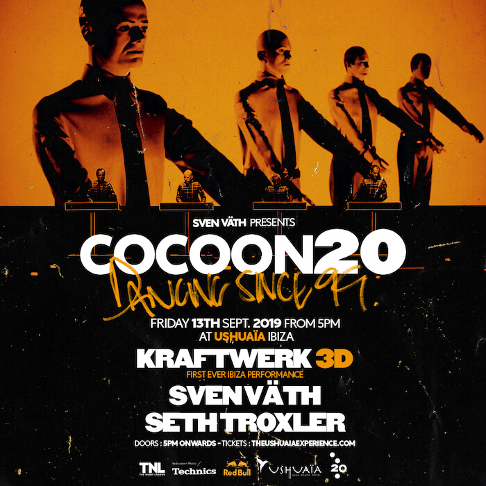 Seth Troxler revealed as the final act to complete Cocoon20 Karftwerk cover