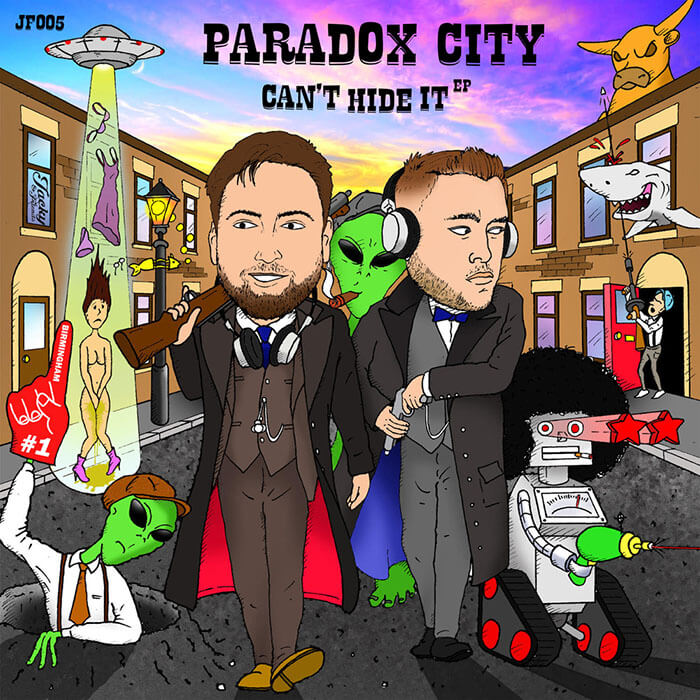 Paradox City - Can't Hide It EP cover