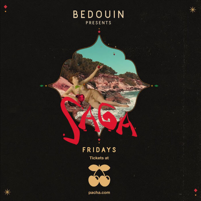 Bedouin announce Saga Ibiza move to Pacha for the 2020 season and beyond. cover