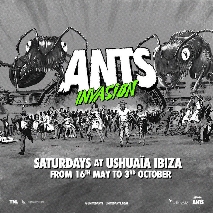 Ants reveals new ?Invasion? concept, Plus first names confirmed for Ushuaïa Ibiza 2020 cover