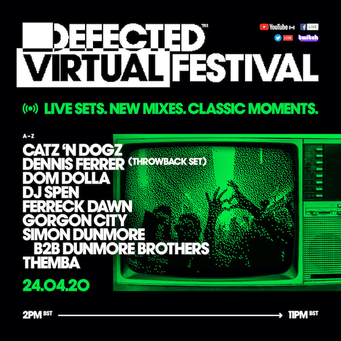 Defected Virtual Festival returns this Friday with Catz ?n Dogz and Gorgon City cover