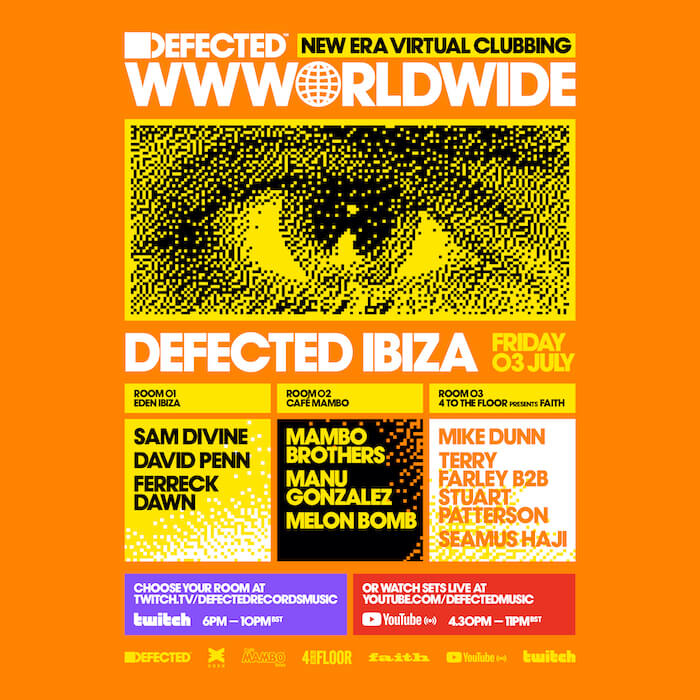 Defected WWWorldwide brings Ibiza online For final multi-room live stream event cover