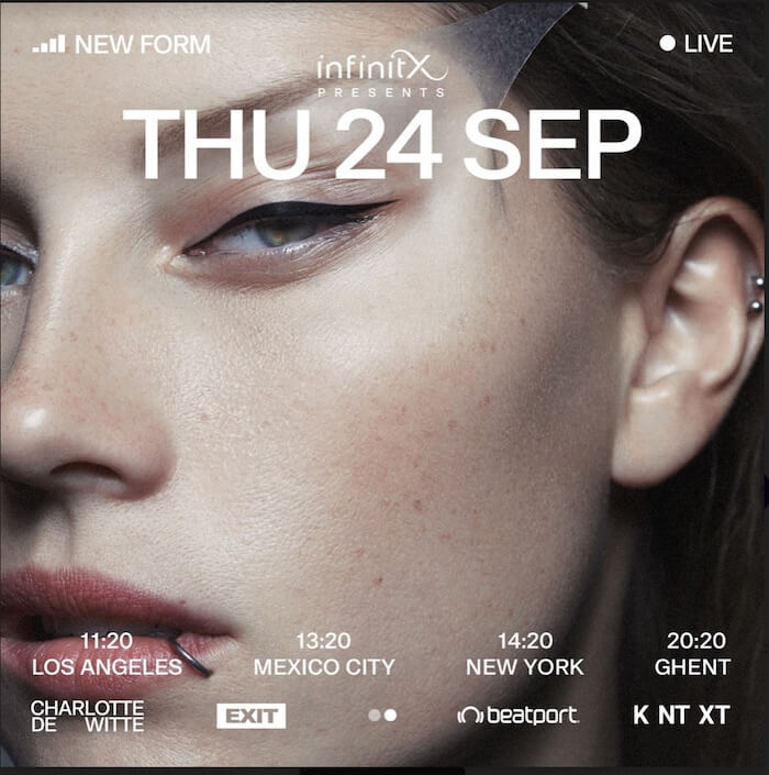 Charlotte de Witte announces new livestream from Mogren Fortress in Budva, Montenegro cover
