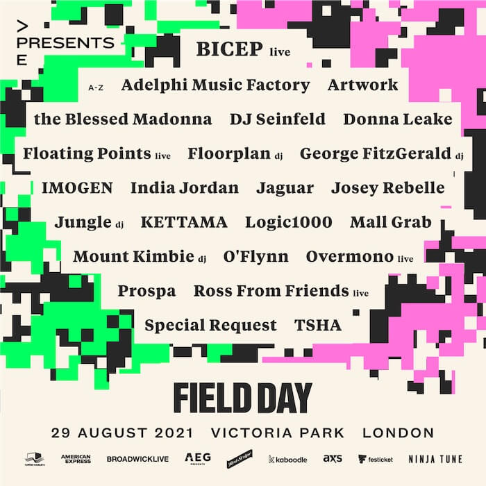 Field Day Reveal 2021 Lineup cover