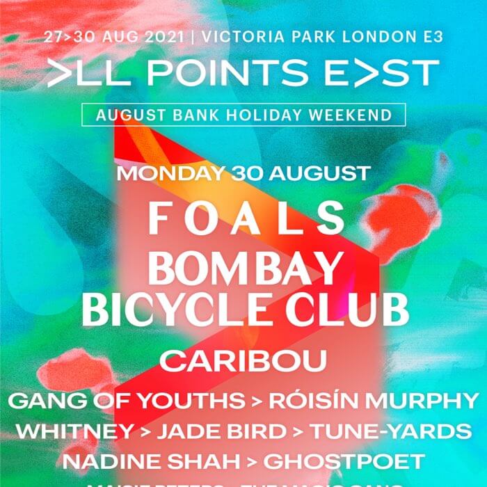 All Points East returns August bank holiday weekend 2021 cover