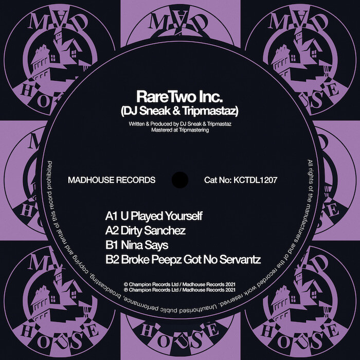 RareTwo - U Played Yourself EP cover