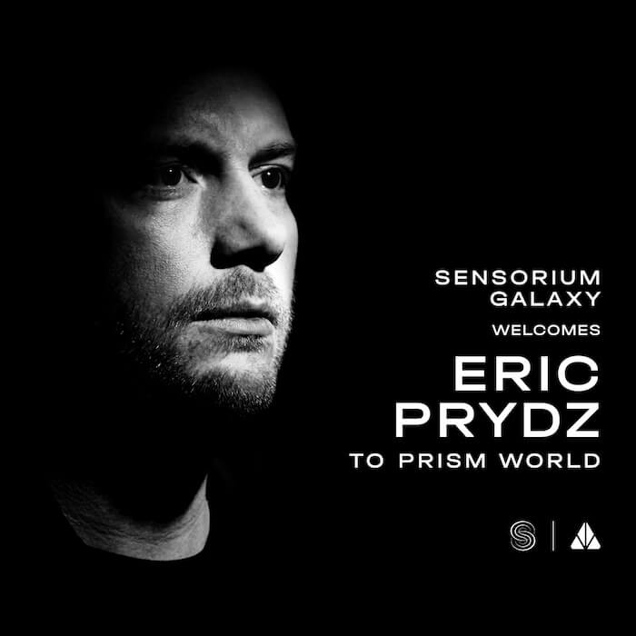 Eric Prydz announces Virtual Concerts on Sensorium Galaxy Metaverse cover