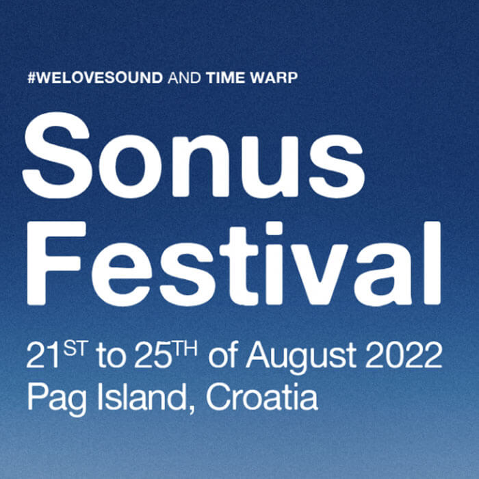 Sonus Festival returns to Croatia with over 40 headliners for 2022 including Amelie Lens, Sven Vath, Fisher, Boris Brejcha and more cover