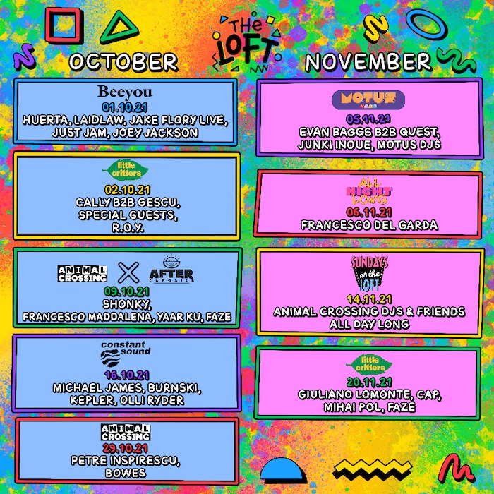 The loft announces 2nd phase of shows cover