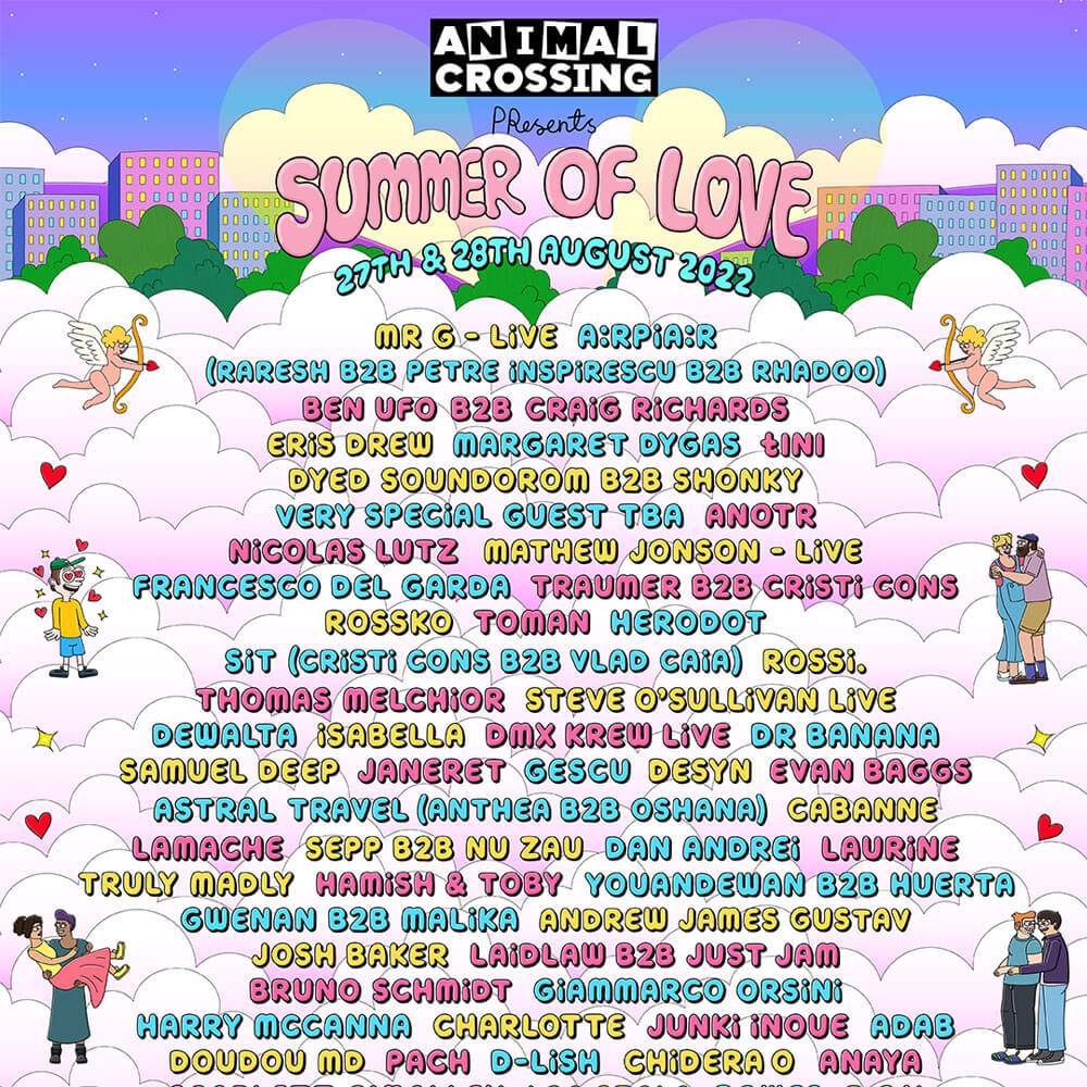 Summer Of Love festival returns! - Craig Richards b2b Ben UFO, Eris Drew, Mr. G (Live) cover