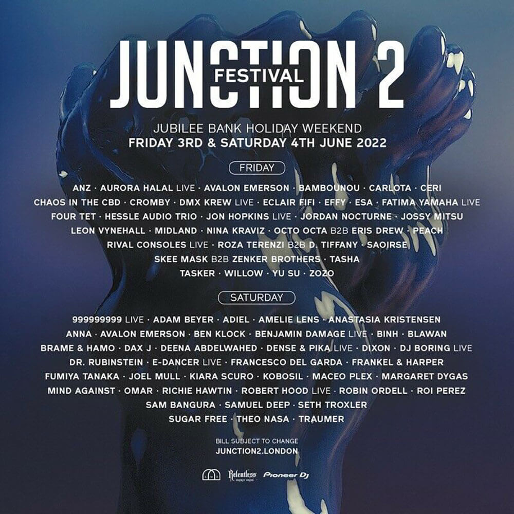 Junction 2 announce new stage designs, stage splits and site map cover
