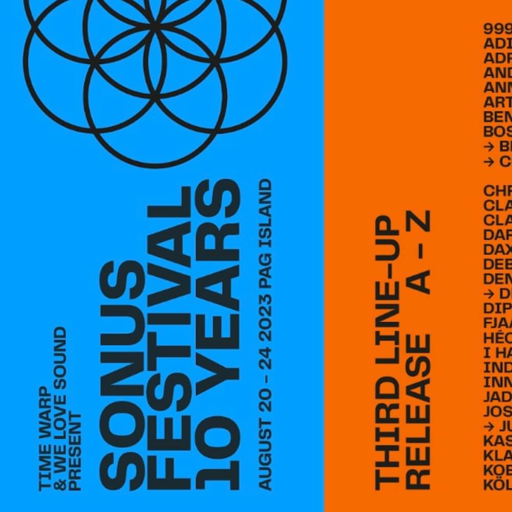 Sonus Festival Announces Solardo, Chelina Manuhutu, Brina Knauss & more for 10th edition cover