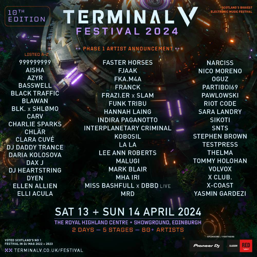 Unveiling the Stacked Lineup with Hannah Laing, DJ Heartstring, and More at TERMINAL V FESTIVAL 2024 cover