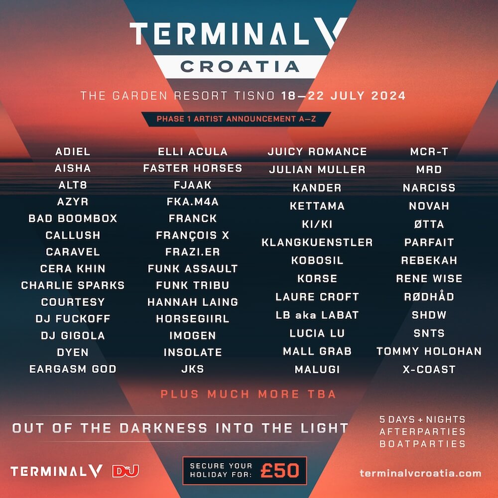 Terminal V Announces Epic Lineup for Croatian Festival Debut cover