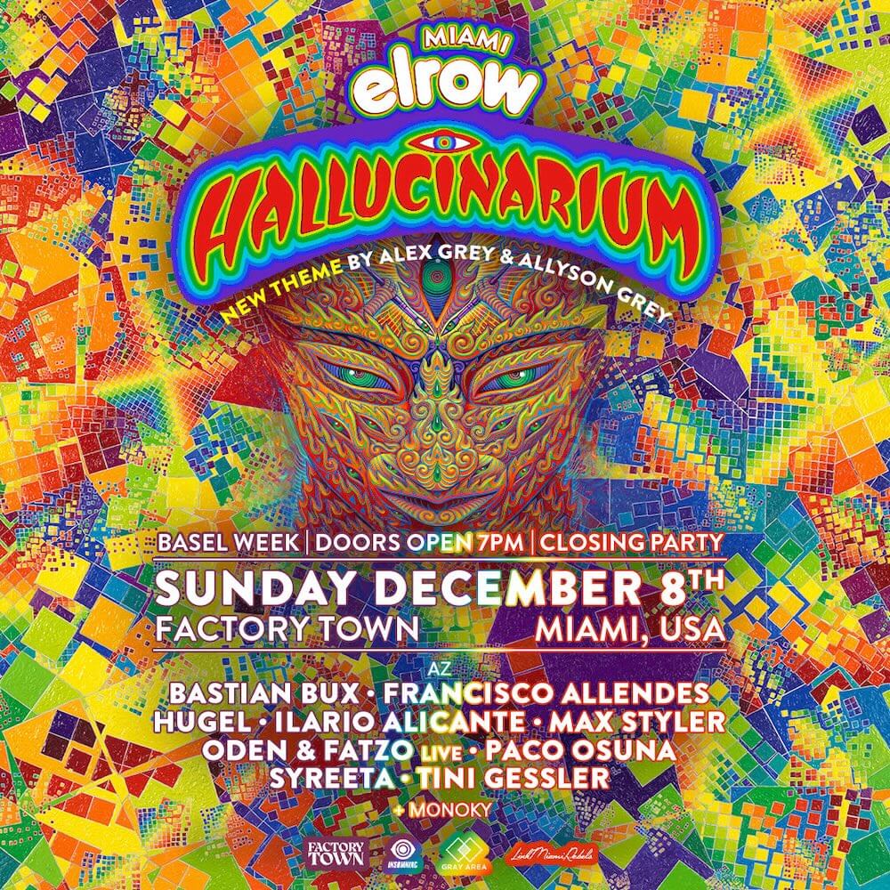 Miami’s Trippiest Event Ever: elrow’s Hallucinarium Set to Blow Minds at Art Basel cover