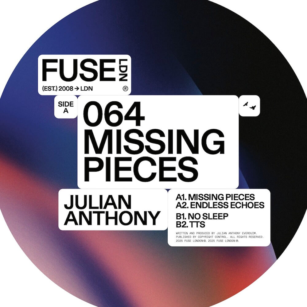 Julian Anthony - Missing Pieces cover